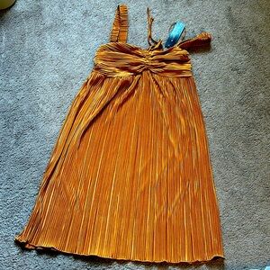 Rustic mini dress